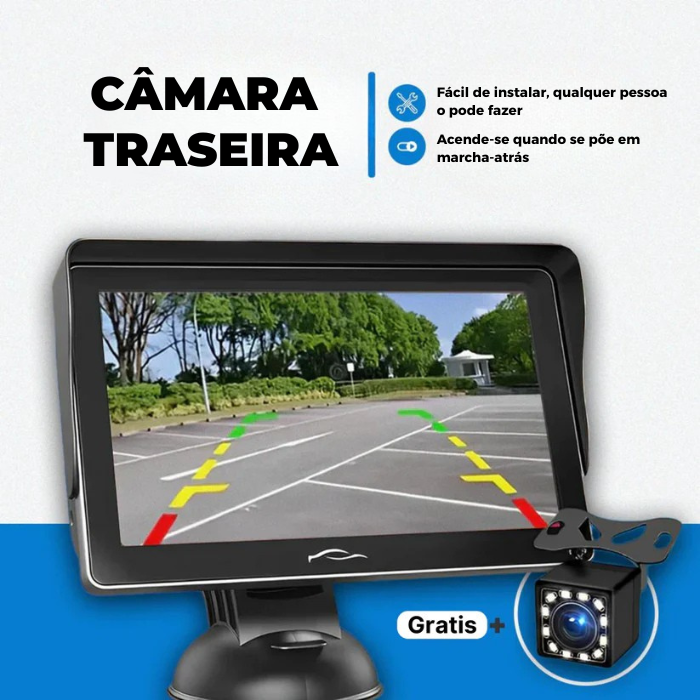 CarPro™+ câmara de marcha atrás